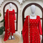 Cherry Buta Flair Anarkali