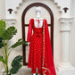Cherry Buta Flair Anarkali