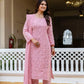 Chikankari Cutwork Kurti Set