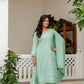 Chikankari Cutwork Kurti Set