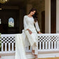Chikankari Cutwork Kurti Set