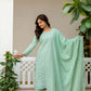 Chikankari Cutwork Kurti Set