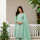 Chikankari Cutwork Kurti Set