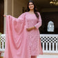 Chikankari Cutwork Kurti Set
