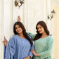 Chikankari Cutwork Kurti Set