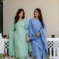 Chikankari Cutwork Kurti Set
