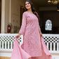 Chikankari Cutwork Kurti Set