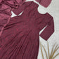 Chikankari Star Georgette Gown with GPO Lace Border