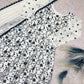 Chikankari Star Georgette Gown with GPO Lace Border