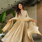 Chinnon Embroidered Gown with Dupatta | Sequins & Multi-Thread Work | Wedding & Festive Wear