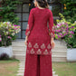 Chinnon Embroidered Kurta Set With Dupatta
