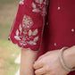 Chinnon Embroidered Kurta Set With Dupatta