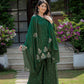 Chinnon Embroidered Kurta Set With Dupatta