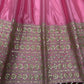 Chinon Anarkali Set with Thread & Sequin Work – Pink & White