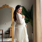 Chinon Beads and Sequence Embroidered Salwar Suit Set for Festive and Wedding Wear