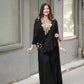 Chinon Embroidered Cape Style Palazzo Set for Festive and Party Wear