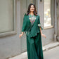 Chinon Embroidered Cape Style Palazzo Set for Festive and Party Wear