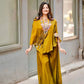 Chinon Embroidered Cape Style Palazzo Set for Festive and Party Wear