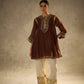 Chinon Gota Patti Kurti Palazzo Set for Festive and Traditional Wear