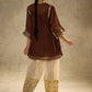Chinon Gota Patti Kurti Palazzo Set for Festive and Traditional Wear