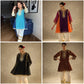 Chinon Gota Patti Kurti Palazzo Set for Festive and Traditional Wear