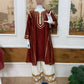 Chinon Gota Patti Kurti Palazzo Set for Festive and Traditional Wear