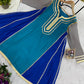 Chinon Gota Patti Kurti Palazzo Set for Festive and Traditional Wear