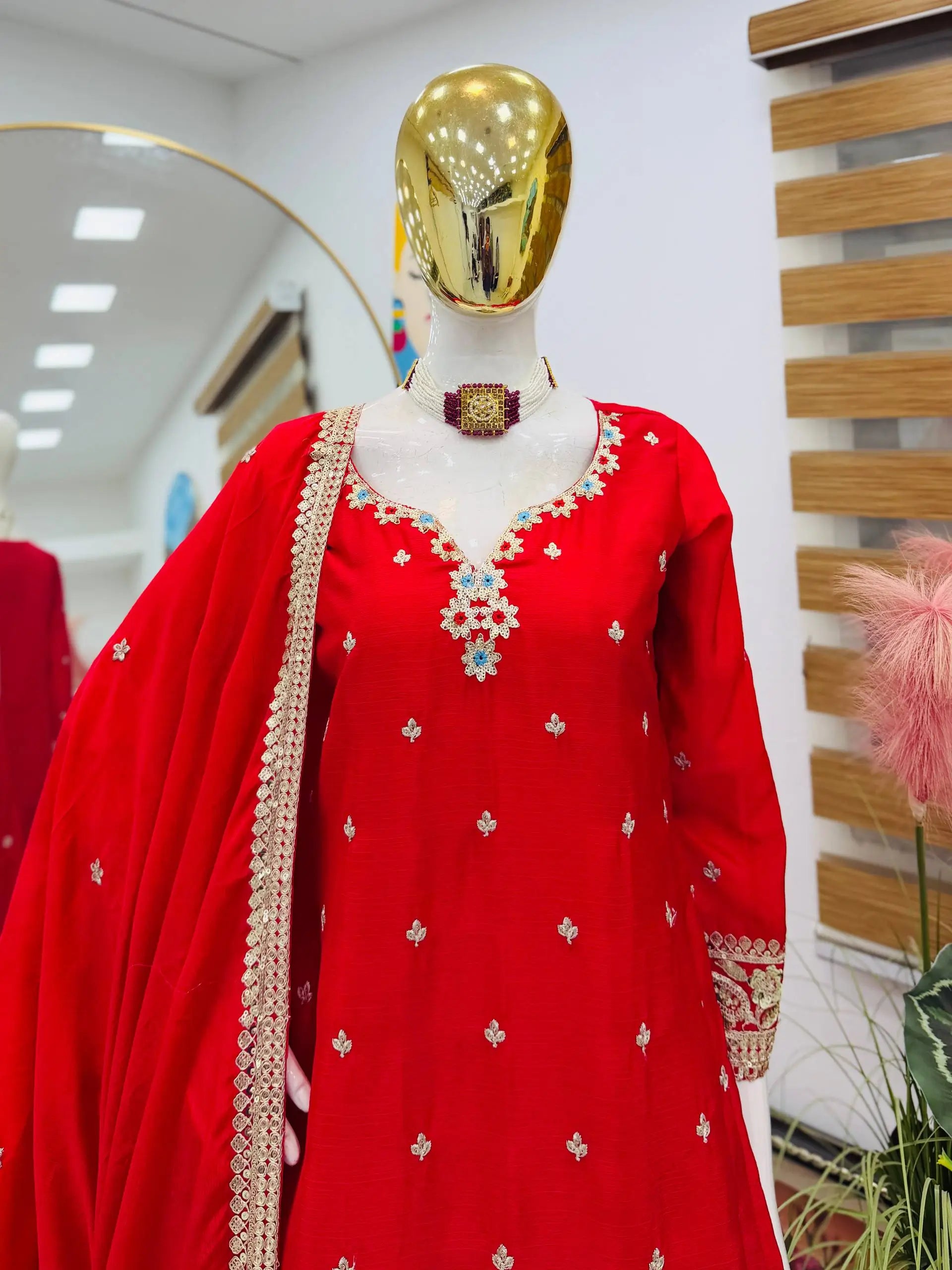 Chinon Sequin Floral Sharara