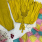 Chinon Silk Anarkali Set with Cotton Dupatta