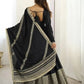 Chinon Silk Embroidered Anarkali Gown Set with Dupatta