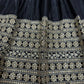 Chinon Silk Embroidered Anarkali Gown Set with Dupatta