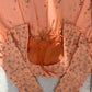 Chinon Silk Embroidered Gown Lehenga Set