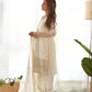 Chinon Silk Embroidered Kurta Set with Dupatta & Pant – Sequins and Jari Work