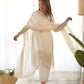 Chinon Silk Embroidered Kurta Set with Dupatta & Pant – Sequins and Jari Work