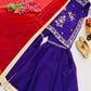 Chinon Silk Embroidered Kurti Palazzo Set with Dupatta