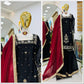Chinon Silk Embroidered Kurti Palazzo Set with Dupatta
