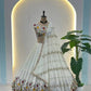 Chinon Silk Embroidered Lehenga Choli with Georgette Dupatta