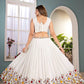 Chinon Silk Embroidered Lehenga Choli with Georgette Dupatta