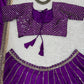 Chinon Silk Embroidered Lehenga Set with Dupatta