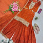 Chinon Silk Embroidered Palazzo Suit with Dupatta