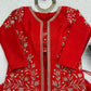 Chinon Silk Lehenga Choli with Embroidered Koti for Wedding and Festive Wear