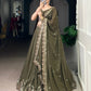 Chocolate Crush Embroidered Lehenga Choli for Wedding & Festive Wear
