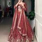 Chocolate Crush Embroidered Lehenga Choli for Wedding & Festive Wear