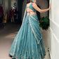 Chocolate Crush Embroidered Lehenga Choli for Wedding & Festive Wear