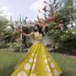 Circle Gota Mirror Lehenga Set