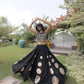 Circle Gota Mirror Lehenga Set