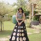 Circle Gota Mirror Lehenga Set