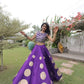 Circle Gota Mirror Lehenga Set