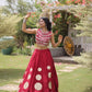 Circle Gota Mirror Lehenga Set