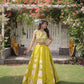 Circle Gota Mirror Lehenga Set